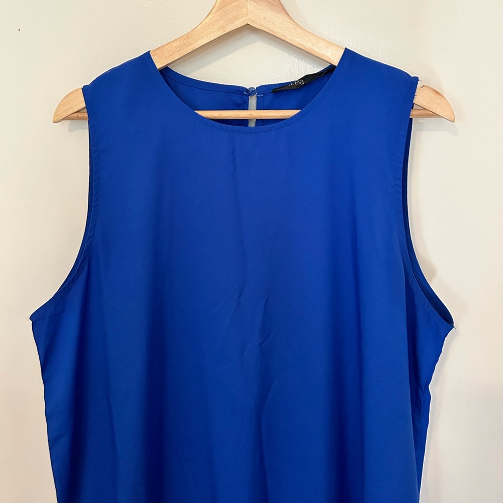 Cobalt Blue Lightweight Maxi Dress